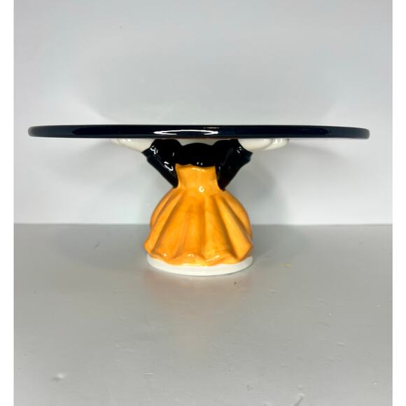 NWT Disney Vampire Mickey Halloween 10” Cake Plate (Zrike Brands) - Picture 2 of 4